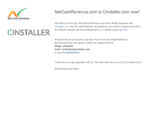 Tablet Screenshot of netcashrevenue.com